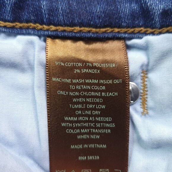 Kut From The Kloth Womens Catherine Boyfriend Jeans 10 Patchwork Distressed - Picture 9 of 9